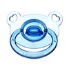 Landofgenie Large Shield Adult Size Pacifiers Bear Shape Transparent Design