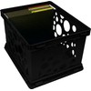 Storex Premium File Crate with Handles – Letter and Legal