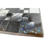 32 Glitter Silver Chrome Kitchen Bathroom Tile Stickers Transfers 15
