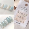 DUOLEIMI Nail Sticker Frame, Nail Stickers, Rhinestone, Nail Deco Sticker,