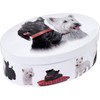 Gardiners of Scotland Handmade Fudge 120g Oval Tin, Scottie Dog