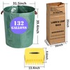 Lawn and Leaf Bags Kit with 10 PCS 30 Gallon
