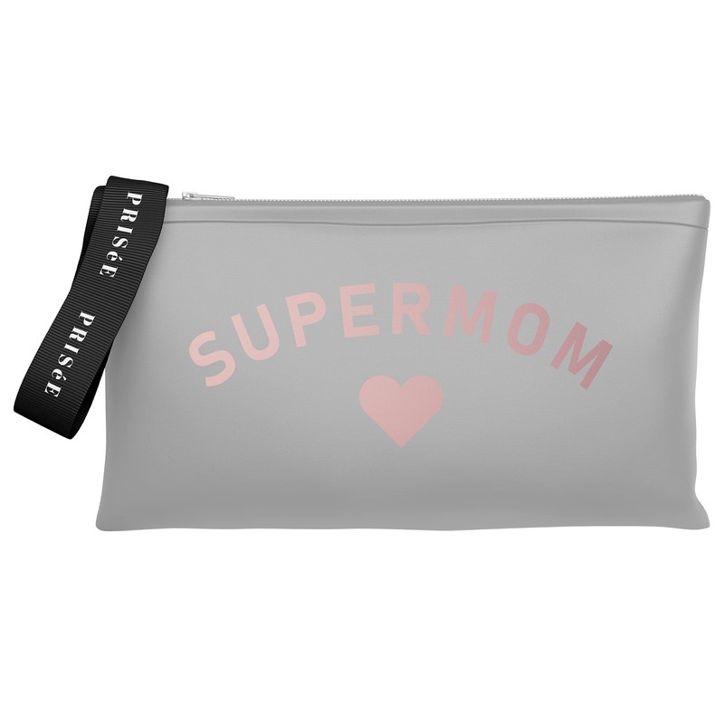 Super Mom Mum Clutch Bag, Rose Gold Gift for Mum,