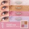 Lebron Dazzle Eyeshadow Quad 015 Cosmic Star Color Image: Bronze