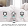 APSMILE Twin Size Down Feather Fibers Comforter, Ultra-Soft Poly-Cotton, 25oz