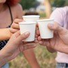 Dohe Horeca - White Disposable Cups 120 ml (50 pcs.)