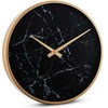 Bernhard Products Modern Wall Clock 13 Inch Noiseless Silent Non