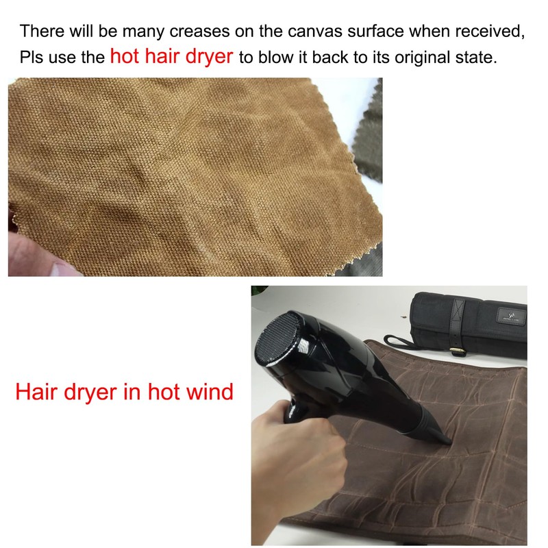 16 oz Waxed Canvas Fabric, Nature Duck Canvas Fabric Textile