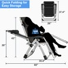 H&ZT Zero Gravity Chair,Folding Lounge Recliners with Removable Soft Pad,Headrest