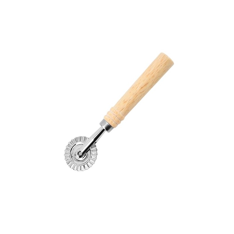 Pie Cutter Stainless Steel Raviolica Cutter Stamp Roller Wheel Round