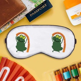 'Happy Christmas to My Teacher ' Sleep/Travel Eye Mask (EY00027196)