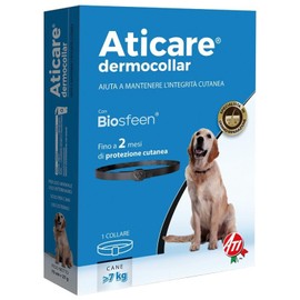 Aticare Dog Collar Over 8 kg. Skin Protection for Neurodermatitis, Special Care Requirements, Revolutionary Solution