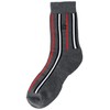 Munsing Wear MGBWJB00 Men's Mid-Length Socks, Striped Pattern, Antibacterial, Deodorizing,