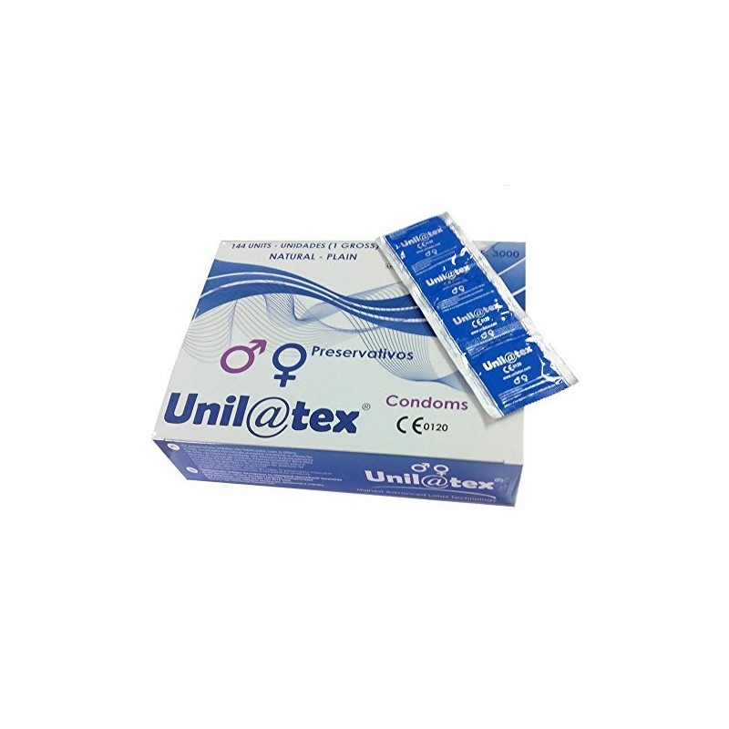 Plain Latex Natural Preservatives 144 UDS
