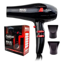 Secadora De Cabello Profesional Xtreme Maxidryer 2 Difusores Color Negro