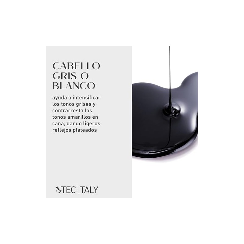 TEC ITALY Lumina Silver Shampoo 300 ml Shampoo para Cabello
