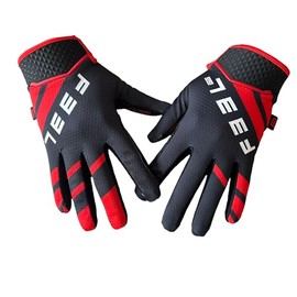 F33L SR3 Diamond Sim Racing Handschuhe, Rot, Größe M