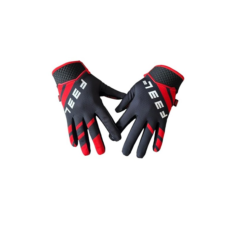 F33L SR3 Diamond Sim Racing Handschuhe, Rot, Größe M