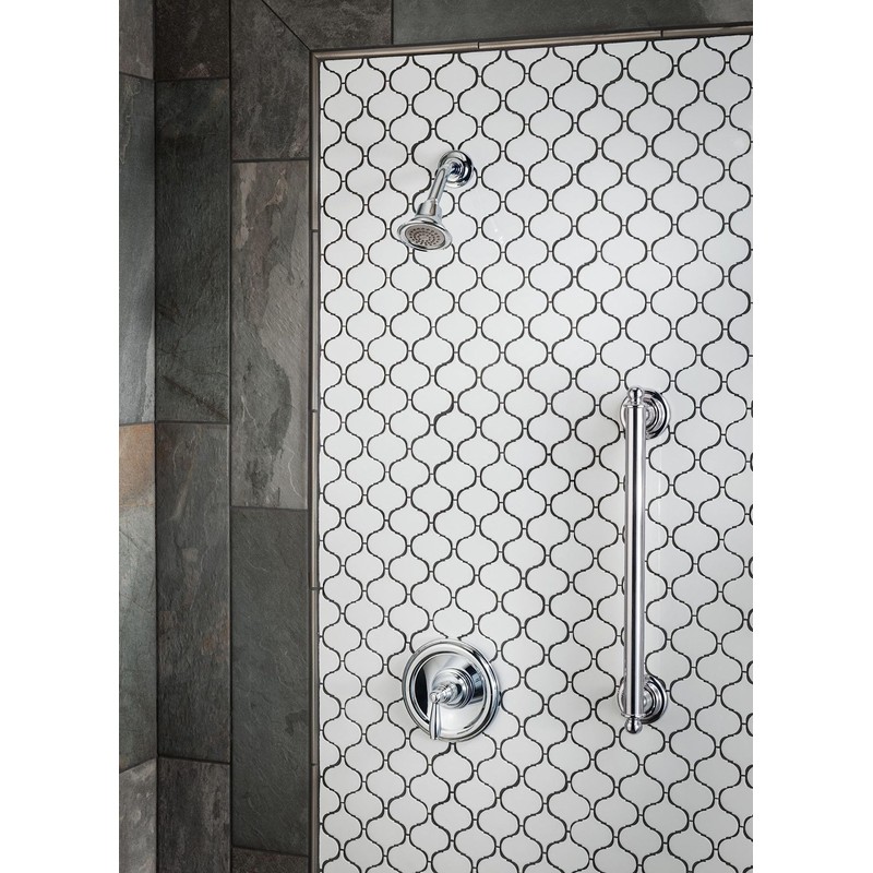 Moen YG2212CH Bathroom Safety 12-Inch Stainless Steel Traditional Bathroom Grab