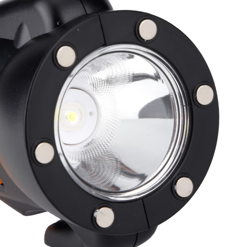 Multifunctional Car Emergency Flashlight for Outdoor Camping Safety Emergency WarningBlack