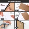 Fixwal 11x14 Picture Frame Set of 6 with Shatter Resistant