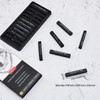 PANDAFLY Compressed Charcoal Sticks, 12 Pieces (Soft, Medium, Hard) Square