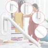 Sumnacon Stainless Steel Clothes Hanger Rack-Wall Mount Clothing Rack with