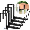 VOXOR Window Box Brackets, Adjustable Planter Box Brackets, Heavy Duty