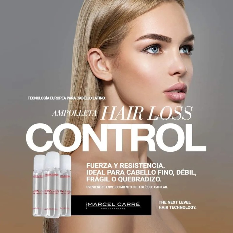 Marcel Carre Hair Loss Control Shampoo 1lt Ampolletas Caida