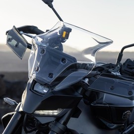 for Yamaha MT 09 MT09 MT-09 SP 2024 2025 Motorcycle Accessories Windshield Front Windshield Wind Deflector Fairing Lower (Transparent)