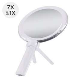 Zadro Acrylic Dual-Sided Handheld Mirror