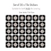 Star Compass Peel & Stick Tile Stickers 30-Pack, 4 x