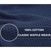 BERYART 100% Cotton Kitchen Dish Cloths, 6 Pack Waffle Weave