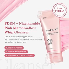 MEDICUBE [MEDICUBE]PDRN Pink Niacinamide Whip Cleanser 120g