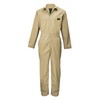 Natural Uniforms Mens Long Sleeve Zip Up Twill Coverall, Stain