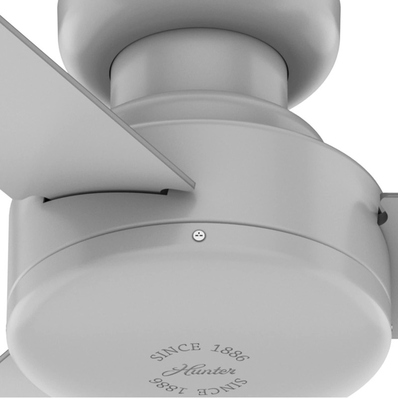 Hunter Fan Company 52404 Presto Ceiling Fan, Dove Grey