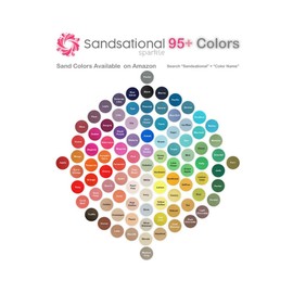 Sandsational Champagne Unity Sand, 3 Pounds, Colored Sand for Weddings, Vase Filler, Home Décor, Craft Sand