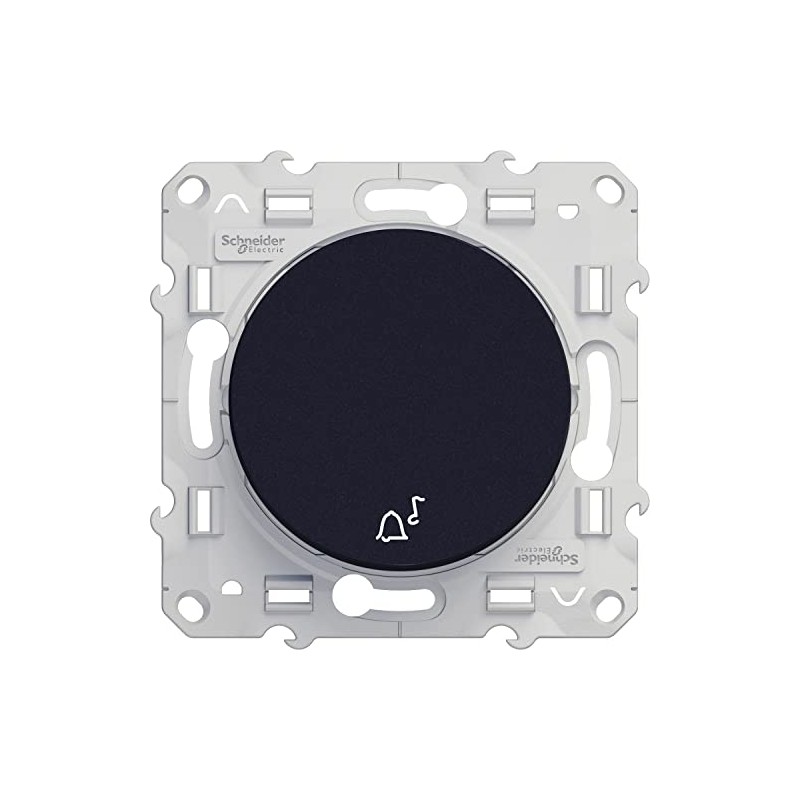 Odace 10 Amp Anthracite Slider with Lock