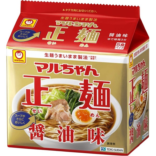 Maruchan - Seimen Japanese Instant Ramen Noodles Soy Sauce Taste 18.5oz (For 5 Bowls)