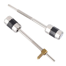 Cello Bow Screw Cello Bow String Screw Part Easy Adjustment Instrument Accessories Fixed Fixing 2pcs for Maintenance