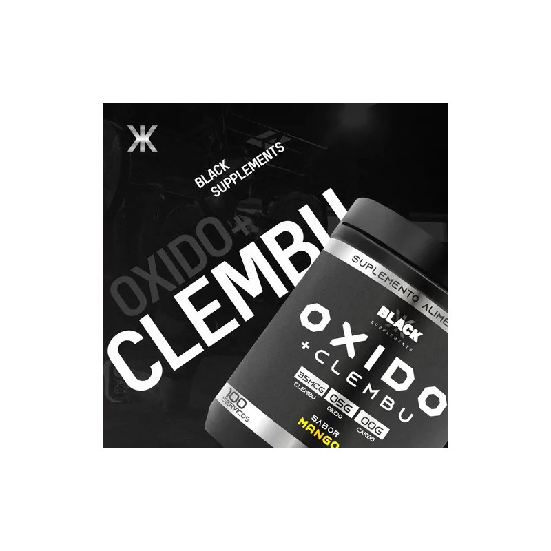 Black Supplements Oxido Nítrico Clembu 500g Pre Entreno