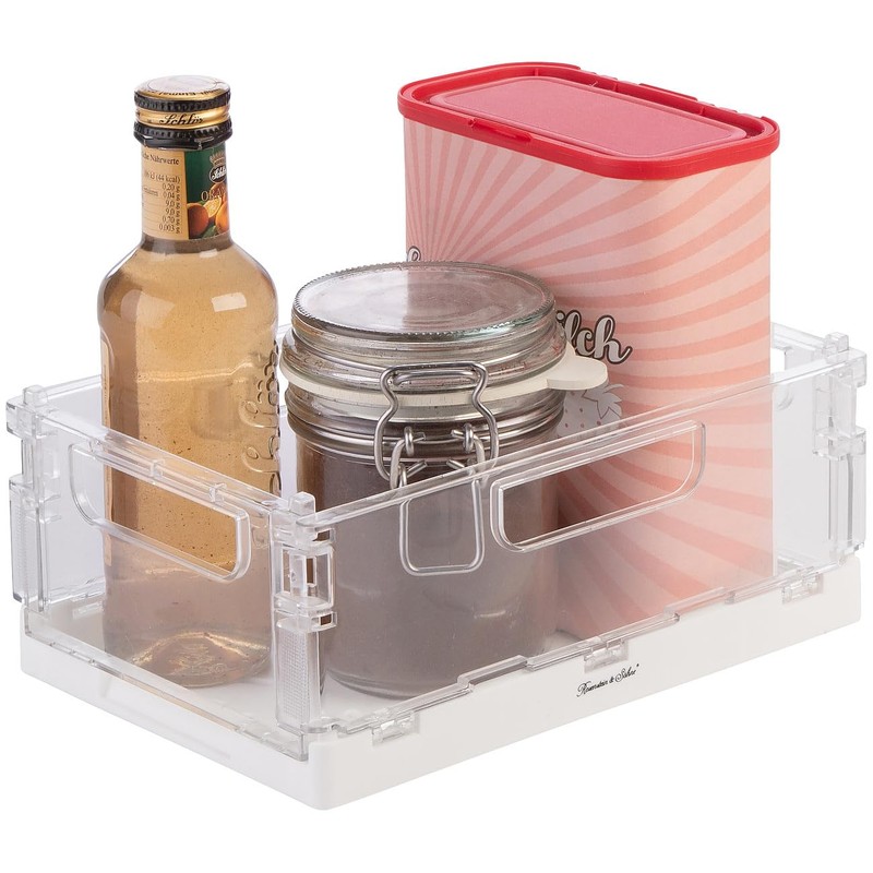 Rosenstein & Söhne Stacking Box: Set of 4 Foldable Fridge