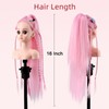 Anstar Hair Styling Doll Head for Girls Styling Head for