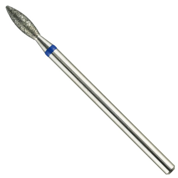 ianblues Nail Drill Flame-Shape Diamond Bit EFile for Nail Techs