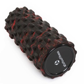 #DoYourFitness FASCIAE Foam Roller Ishana Graffiti Massage and Therapy Rolls for Self Massage/Black-Red