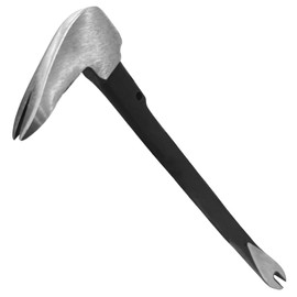 WEDO Pry Bar,10" Nail Puller,High Carbon Steel Crowbar,Flat Pry Bar,Cat Paw Nail Remover,Length 250mm,Utility Claw Bar Tool for Home Remolding,Woodworking