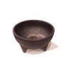 HS, Inc. - 224 oz. Charcoal Plastic "Grandote" Molcajete, 1