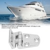 4 Pcs Boat Hinge Thickened 316 Stainless Steel Mirror Polished