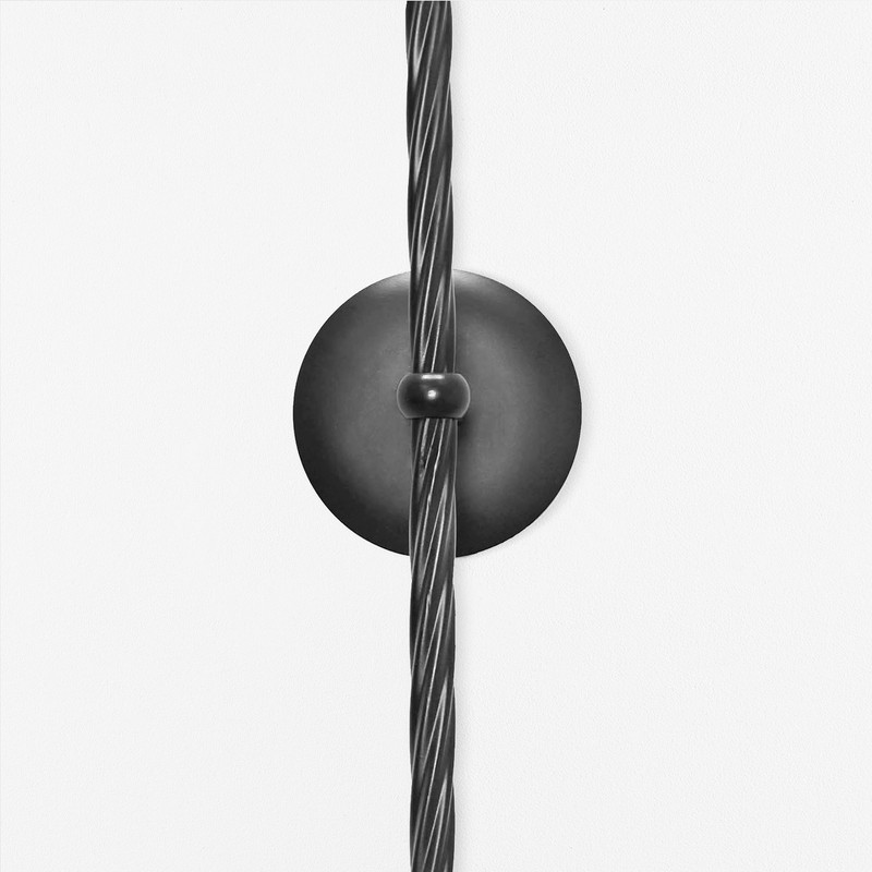Remenna Large Wall Candle Holder Set of 2 Twisted Candle