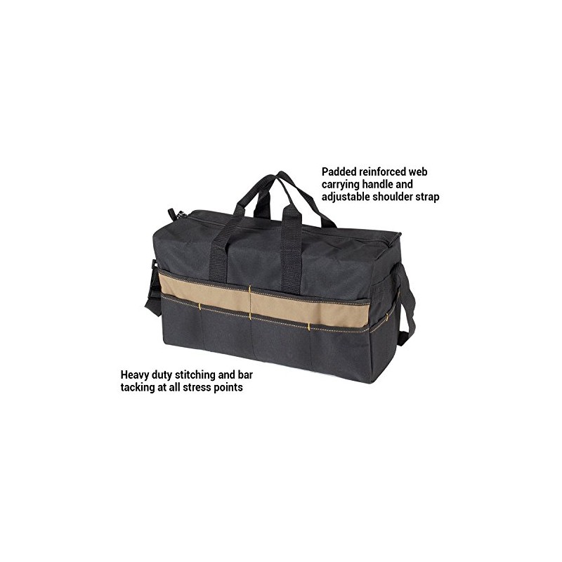 CLC Custom Leathercraft 1113 XL Tote Bag, 17-Pocket